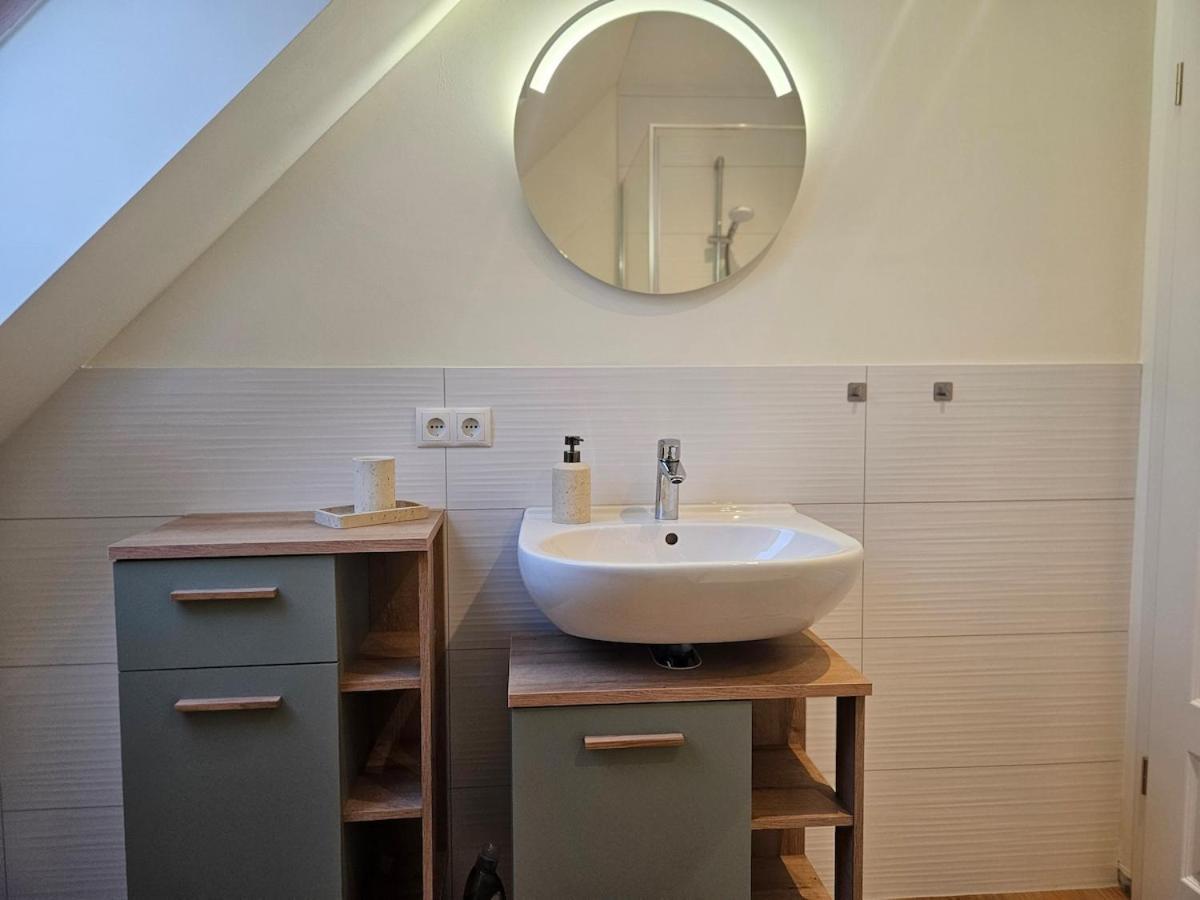 Ferienwohnung Glueck Am See Sternberg Exteriér fotografie