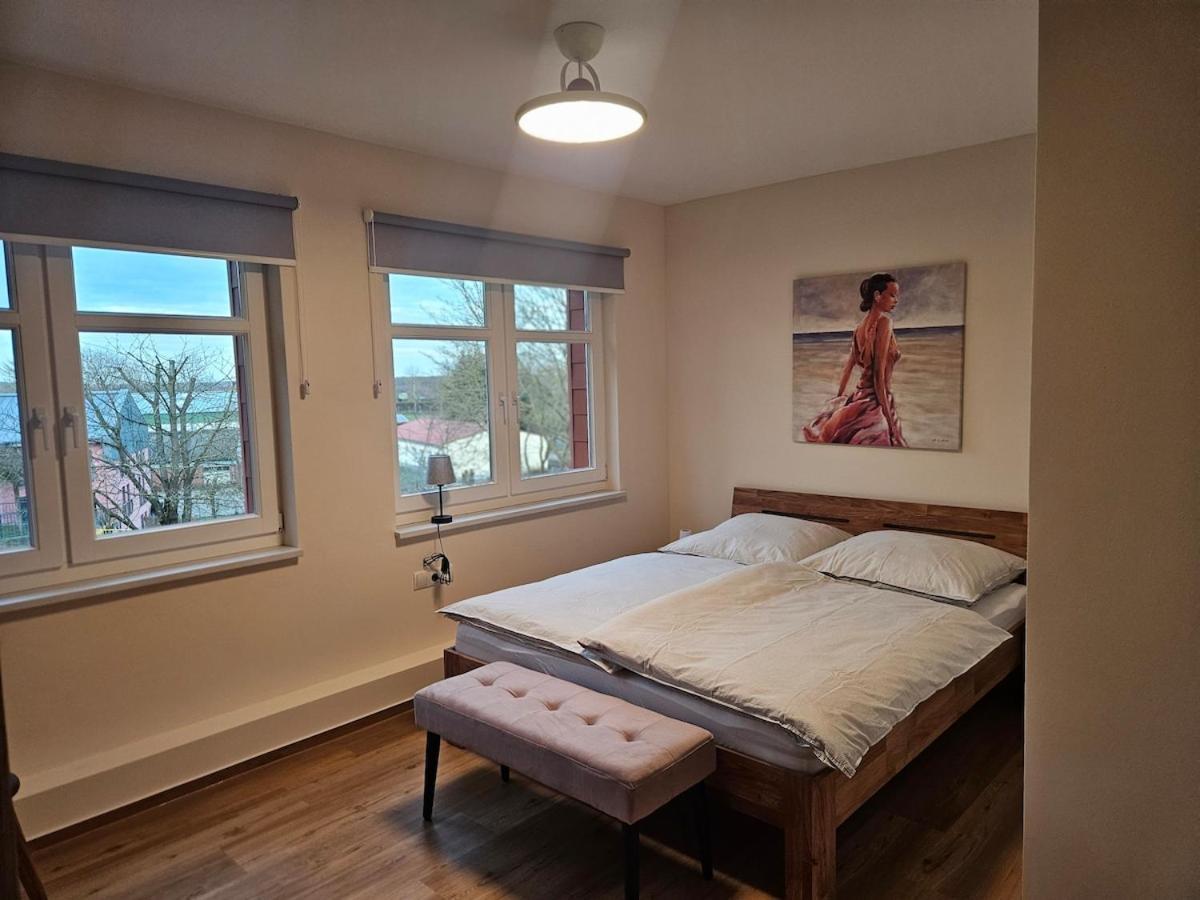 Ferienwohnung Glueck Am See Sternberg Exteriér fotografie