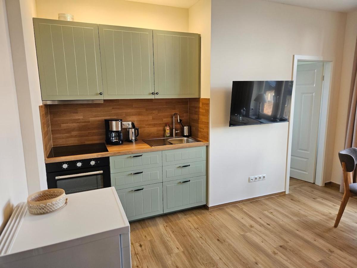 Ferienwohnung Glueck Am See Sternberg Exteriér fotografie